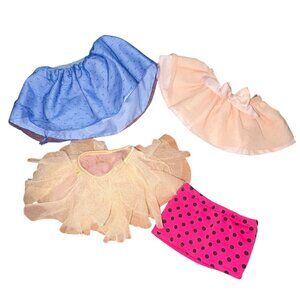 American Girl/Our Generation 18 in Doll Skirt Lot-GUC